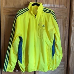 Adidas Canary Yellow Wind Breaker